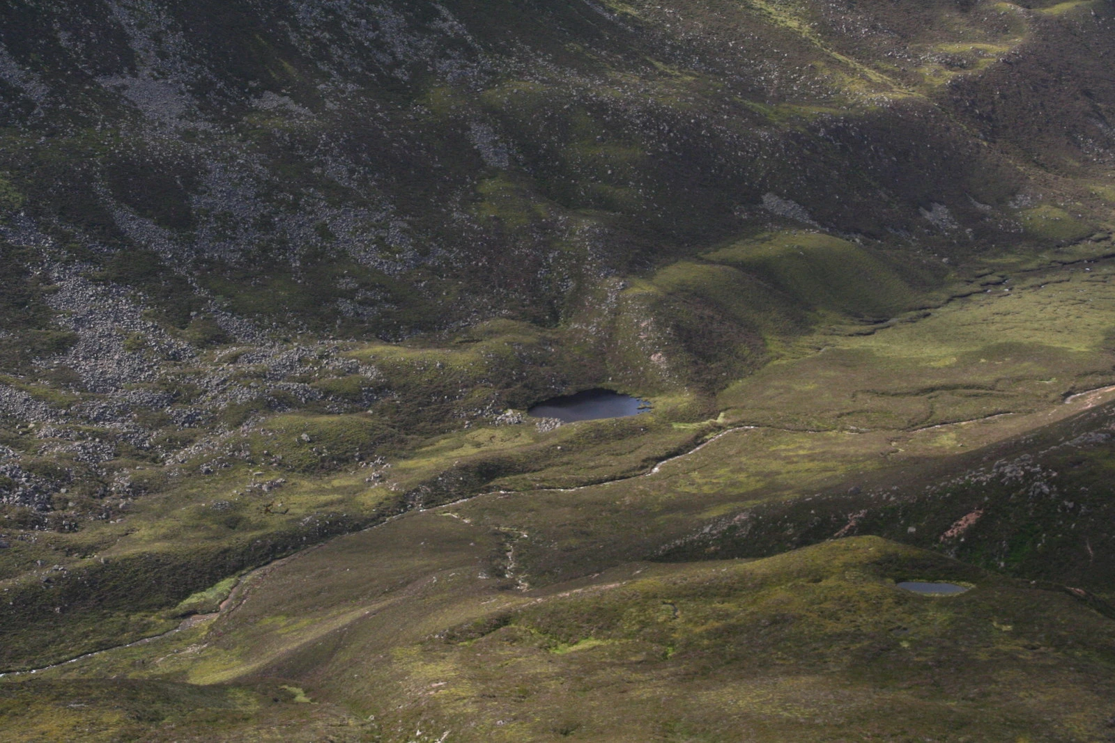 Moraine-dammed lake, Strath Nethy - geograph.org.uk - 2696299.jpg