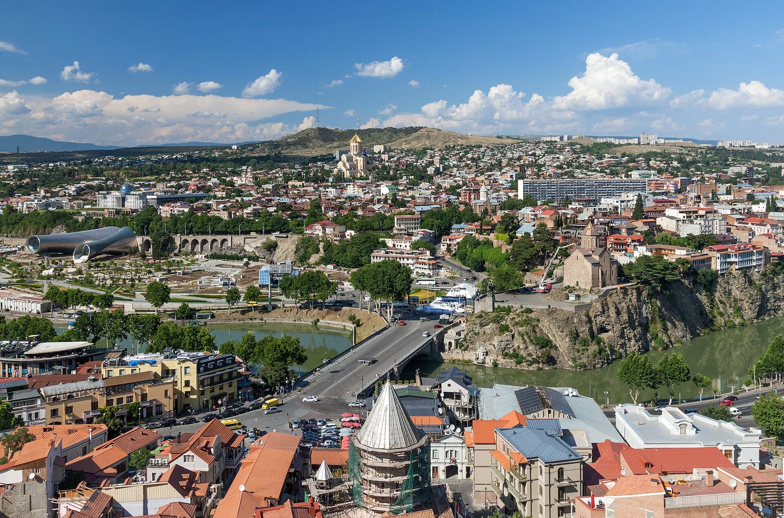 2014 Tbilisi, Widoki z Twierdzy Narikala (41).jpg