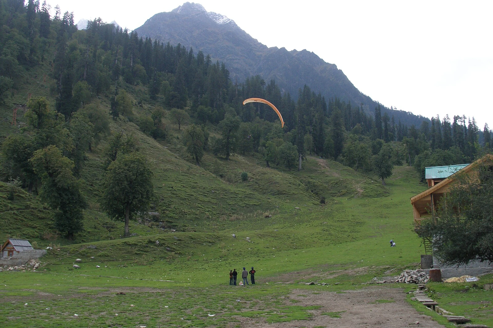 Solang Valley, Paragliding, India.jpg