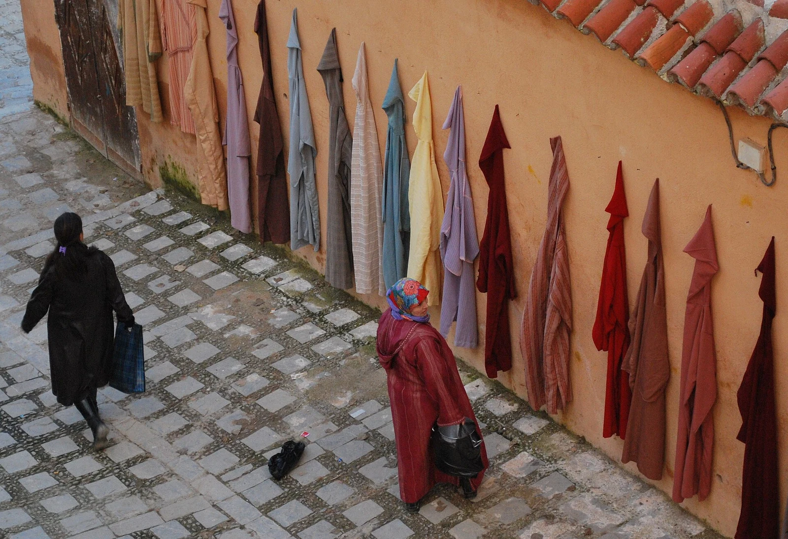 Djellabas on sale, Chefchaouen, Morocco.jpg