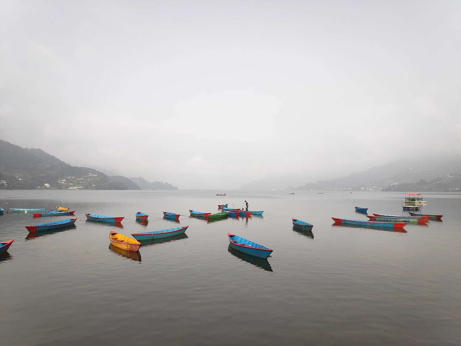 Phewa Taal with Boats.jpg