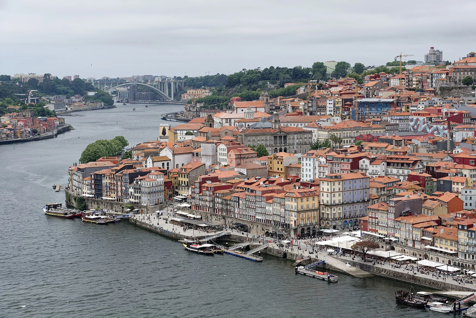 View of Porto and Douro river from Luiz I bridge, 20250605 1506 9851.jpg