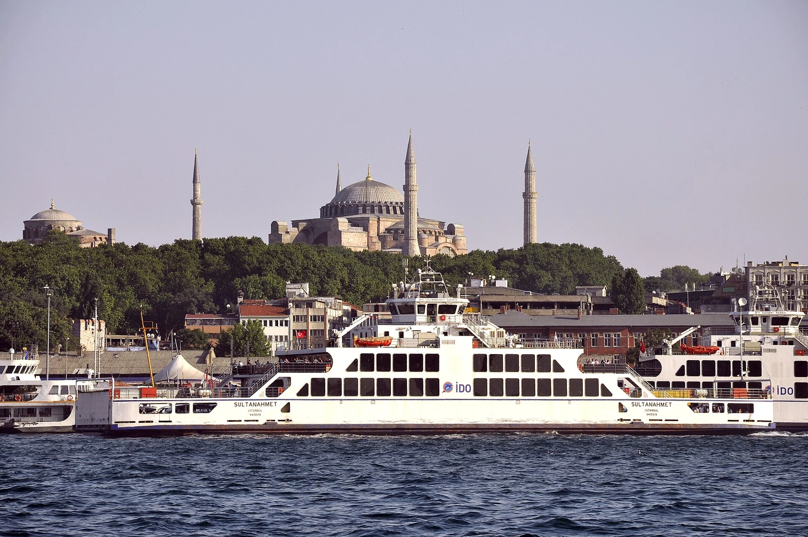 Sultanahmet ferry on the Bosphorus in Istanbul, Turkey 001.jpg